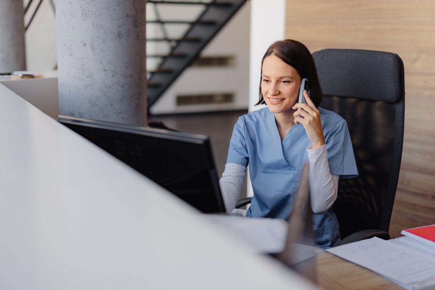 Jackson Family Dental front office kansas city